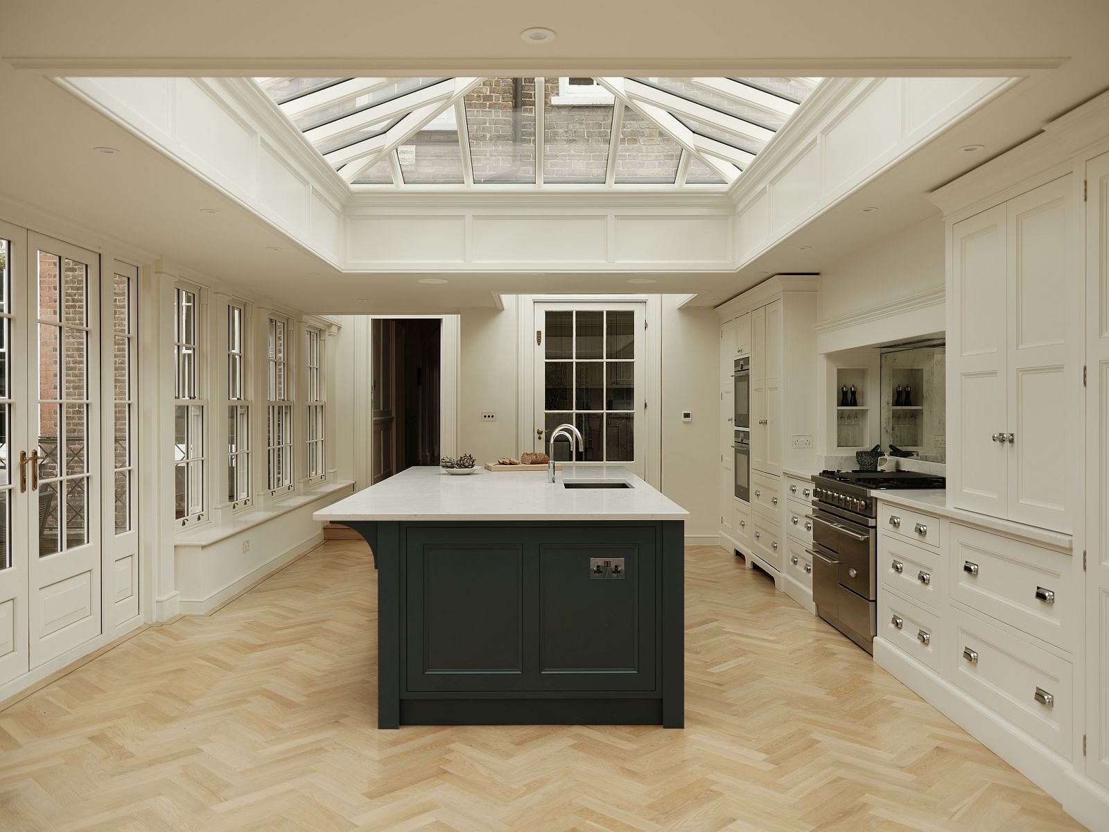 bespoke kitchen orangery design