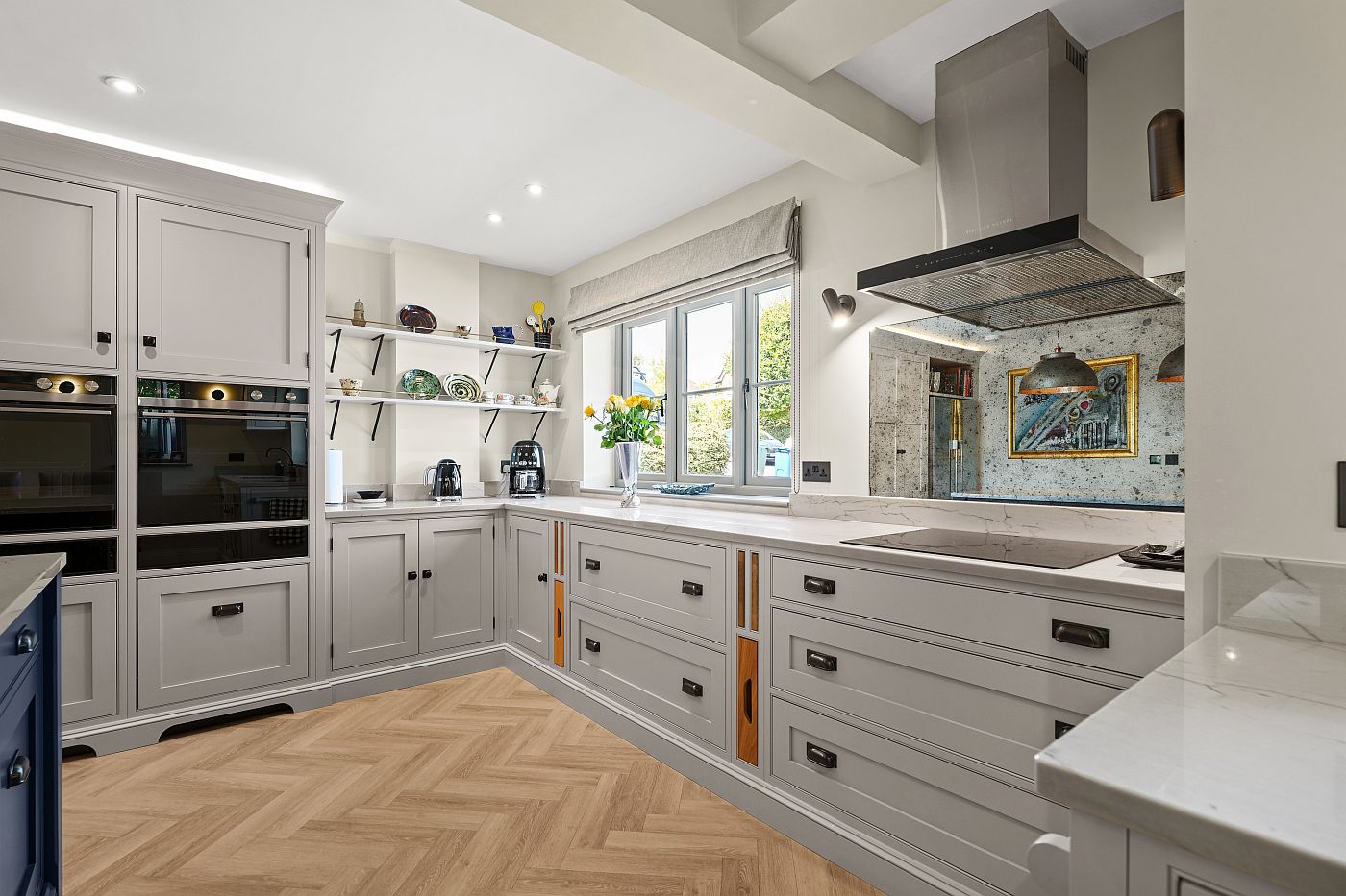 luxury kitchen sink cabinetry