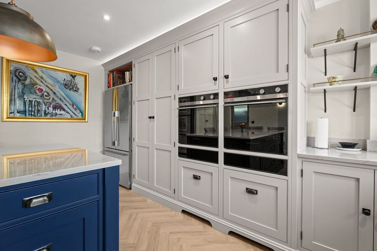 bespoke cabinetry with fisher & paykel ovens
