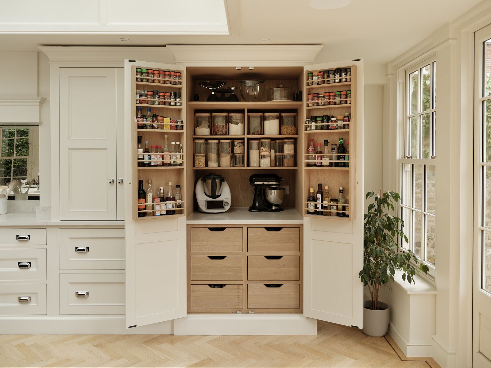 bespoke kitchen pantry cupboard