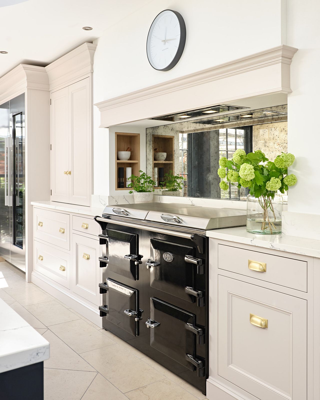 everhot range cooker luxury kitchen
